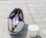 Leisure Aluminium PE Rattan Lounge chairs Outdoor Garden patio Beach chair