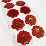3D Dome Epoxy Stickers Crystal Clear Vinyl Stickers UV Resistant