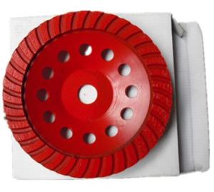 Quality 100mm Red Round Diamond Cup Wheel wholesale