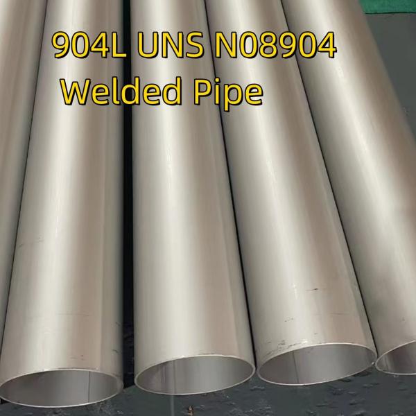 Inox Welded Pipe 904L SS904L Round Tube 1.4939 ANSI B36.19 Welded Stainless