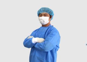 Quality Breathable Medical Sms Surgical Gown 120*140cm CE ISO Approved wholesale
