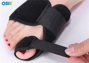 Quality Composite Cloth Bunion Corrector Splint , JYK-G018 Black Hallux Valgus Brace wholesale