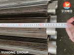 Stainless Steel 316L Longitudinal Finned Tube Heat Exchanger U Channel Fin Tube