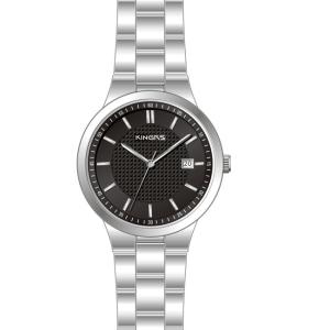 Quality Elegance fashion gold mens stainless steel watches / gents mens metal strap watches wholesale