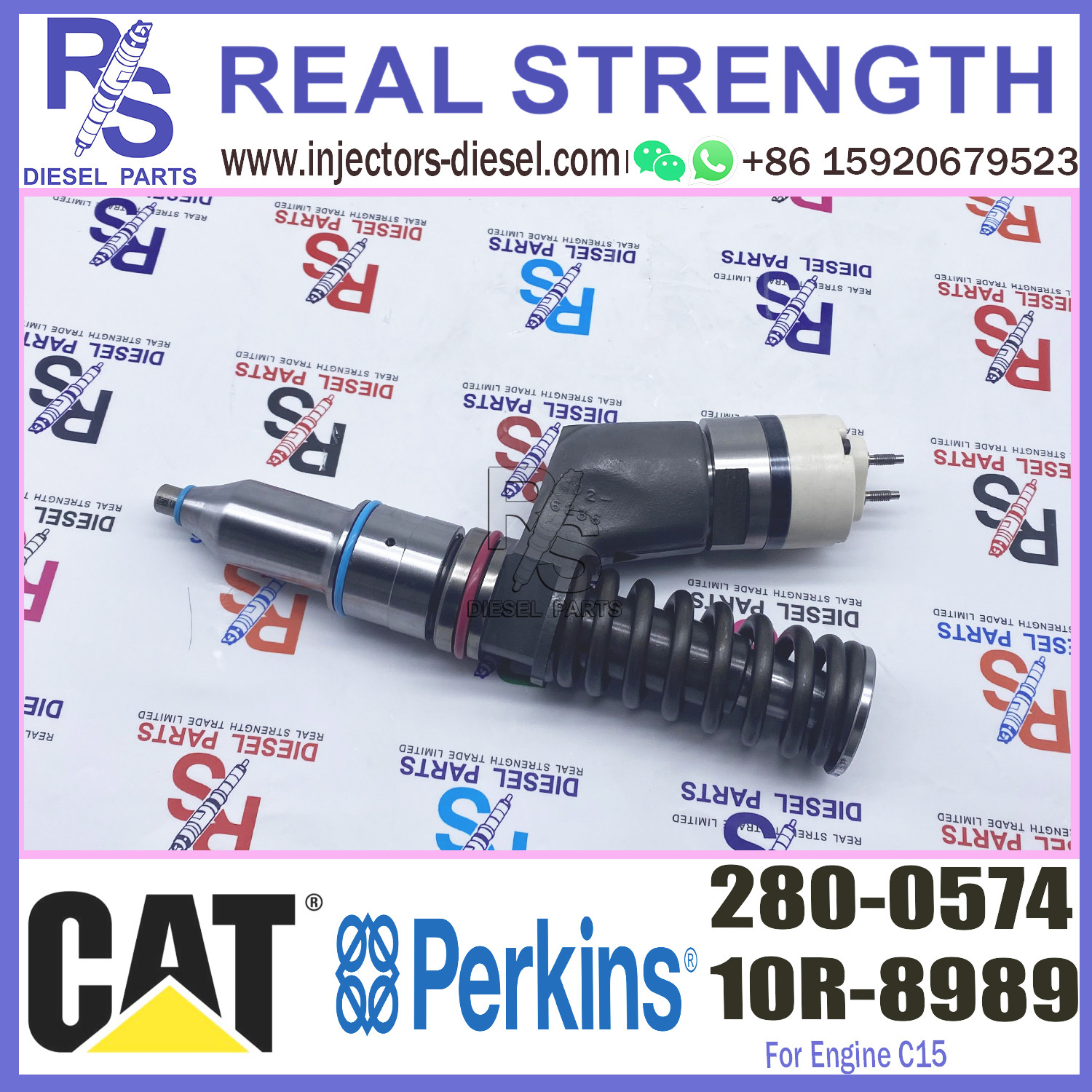 Diesel Fuel Engine Injection Nozzle Injector Diesel Pump Injector Sprayer 280-0574 for CAT C15 engine