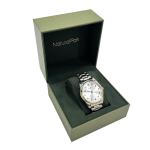 Velvet Luxury Watch Packaging Box With Gold Frame