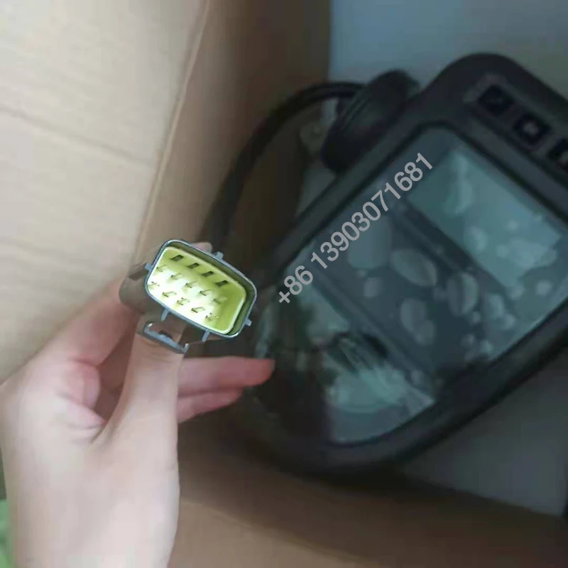 LCD Display Panel For Volvo EC210B Excavator Monitor Display Panel Spare Parts