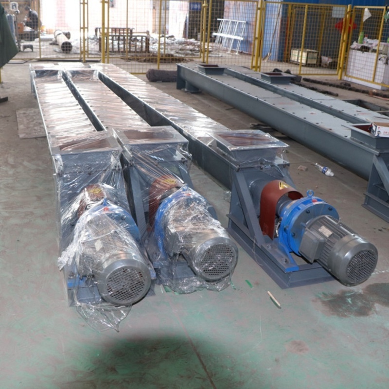 Food Beverage OEM Custom Screw Auger Conveyor Linear Vibrating Powder Feeder Conveyor