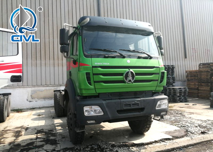 30 - 40 Ton BEIBEN Cargo Truck Chassis Weichai Engine Beiben 6x4 Tractor For Africa Market