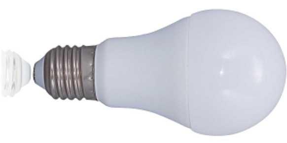 LED A60 10w plastic cover aluminum 90-265v 2 yeras warranty 820lumen 2 years