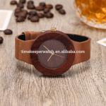 Factory Price Wood Watches Men With PU Bands