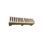Prefabricated Polymer Concrete Drainage Channel 130MM Width Outer