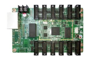 Outdoor 3 Sided Led Display Control Card P5 For Taxi Roof Advertising Signs