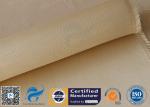600g 0.7mm Brown Satin Weave High Silica Fabric Fiberglass Fire Blanket