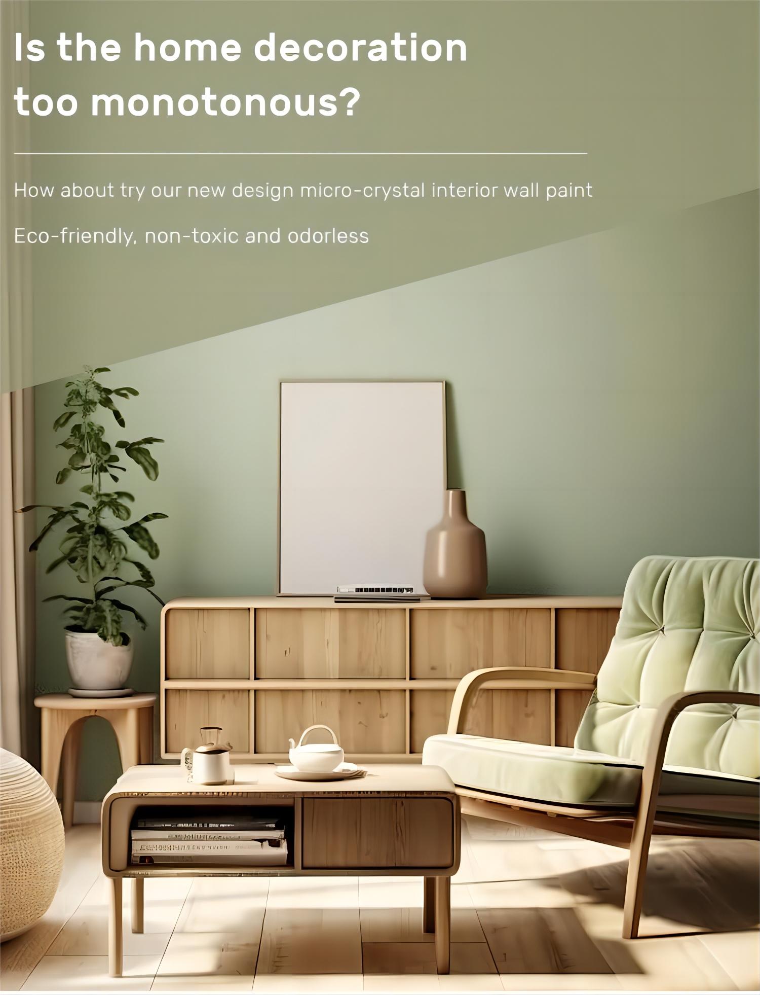 State Liquid Coating Water Based Acrylic Emulsion Paint for Interior Wall Decoration