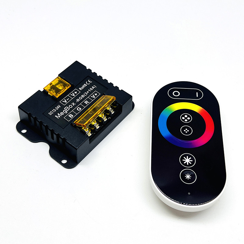 24V 30A LED RGB Controller For Color Change Breathing Brightness Adjustment