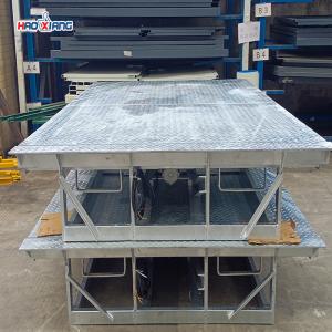Quality Electric 15T Poweramp Dock Levelers Blue Heavy Duty Dock Plate wholesale