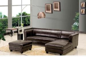 Quality leather living room sofa set1095# wholesale