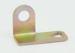 Yellow finishing Stamping parts Custom Sheet Metal Fabrication Parts Aluminium