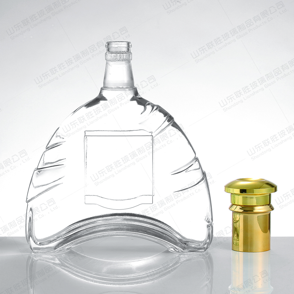 750ml 800ml Xo Transparent Glass Wine Bottle Whisky Gin Tequila Bottle made of Glass