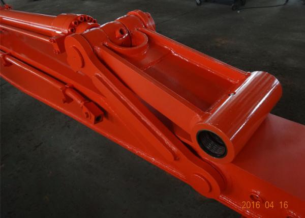 Heavy Duty Long Reach Arm Boom For Excavators Doosan DX300 Auxiliary Pipe