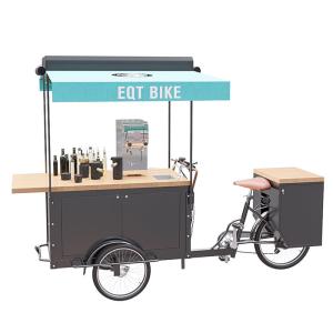 Quality OEM Mobile Electric Street Vendor Cart Multifunctional High Carbon Steel Frame wholesale