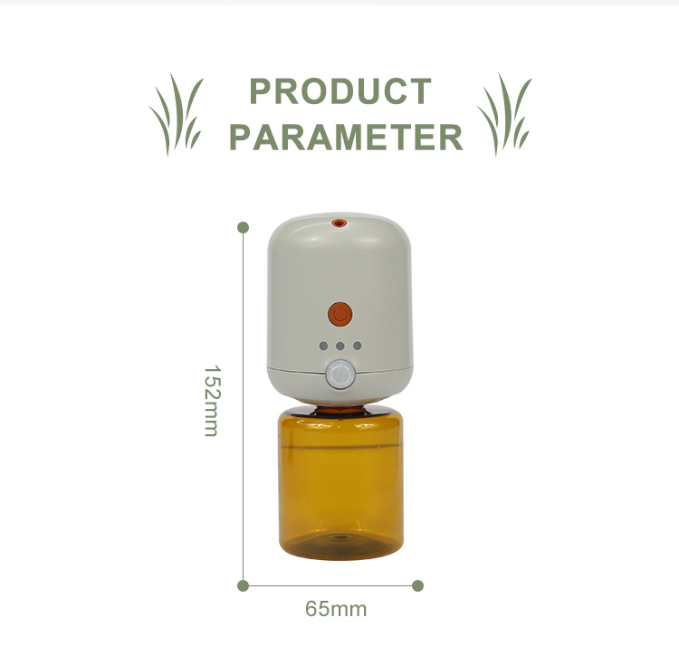 HOMEFISH 100-240V Essential Oil Plug In Wall Diffuser 130mL
