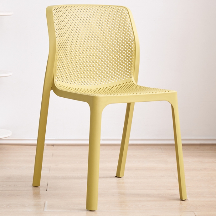 Restaurant Stackable Dining Chairs with and OEM Colors at Affordable