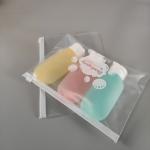 Zipper Top Cosmetic Plastic Outdoor Packaging Bag For Personal Care