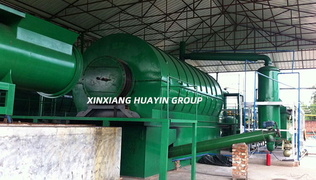 CE ISO Waste Plastic To Fuel Machine 1 Tone Plastic Pyrolysis Plant