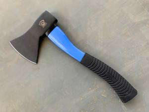 Quality 600G Size Forged Carbon Steel Axe With Blue Color Fiberglass Handle (XL0134-Blue) wholesale