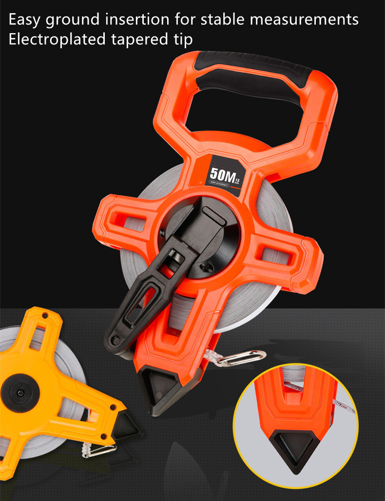 Engineering Grade 2 High Precision Tape Measure With Electroplated Tapered Tip