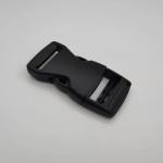 Luggage Black Adjustable Dual Side Release Buckle 32.9mm*65.3mm