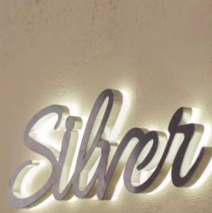 Quality Custom LED backlit monogram acrylic stainless steel monogram wholesale