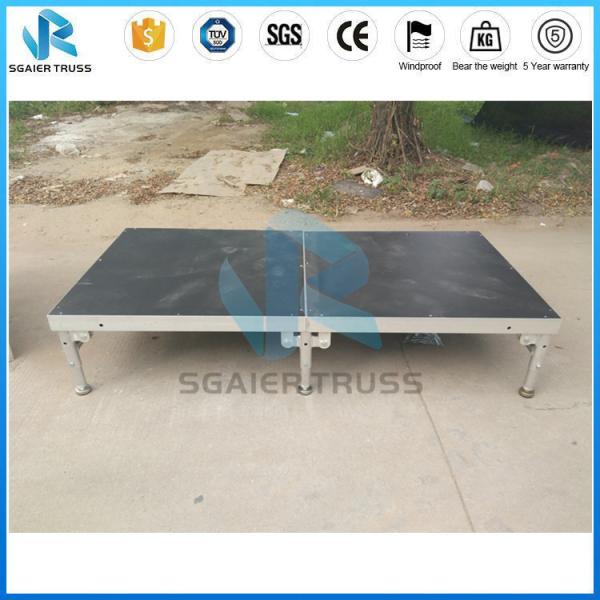 Stage Church Light Aluminum Work Folding Stage Plywood Stage Decoration For