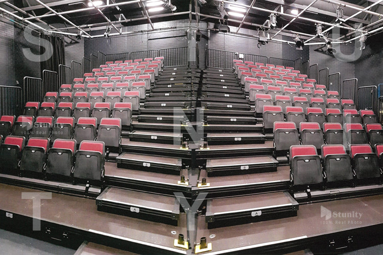 Multipurpose Customized Size Retractable Bleacher Seating