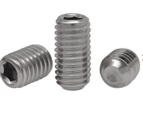 DIN 916 Allen Drive No Head Grub Set Screws DIN916 stainless Steel 316 Hexagon