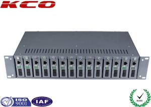 Fiber Optic Media Converter Rack Mount