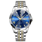 Silvery Quartz Wristwatch - Water Resistance 3ATM Time Display Function