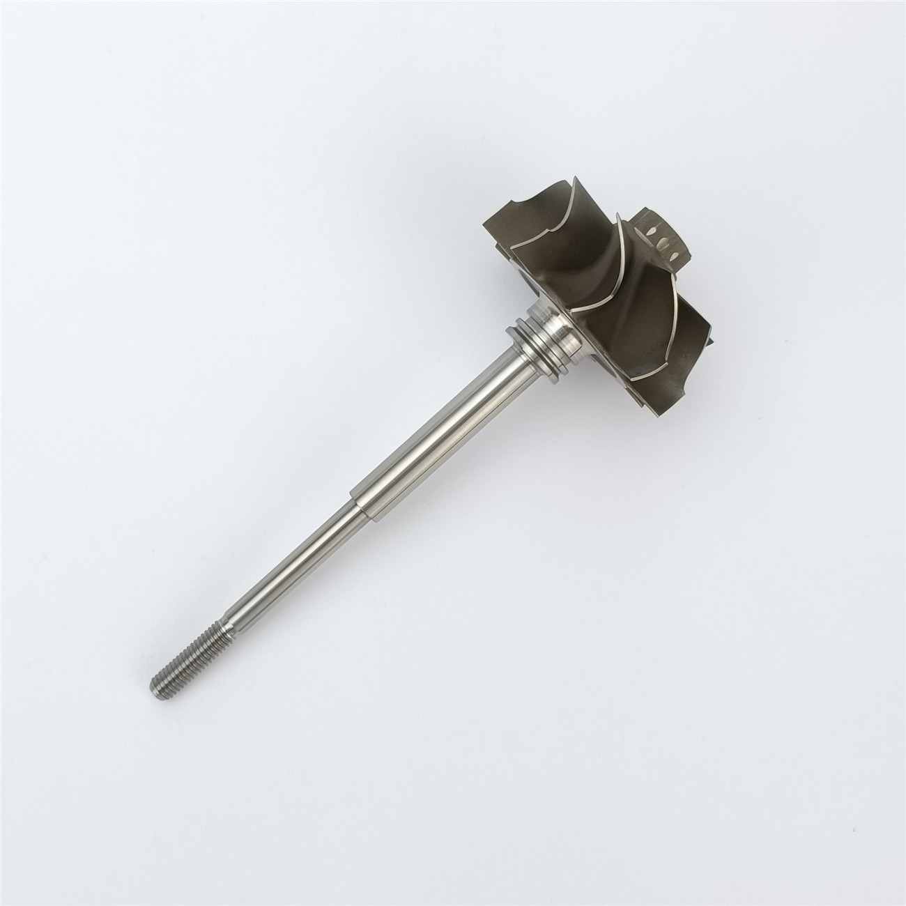 MS-TECH Turbo S100 Turbine Wheel Shaft 318167 318281 11539880003 Fit Turbos Ind 52.65mm Exd 45mm Blades9