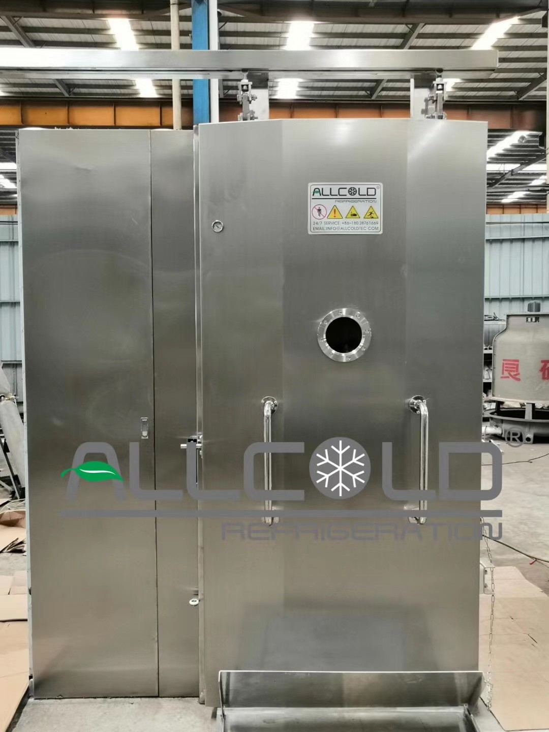 Compressor R404A Refrigerant Bread Vacuum Cooler 21KW