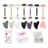 Buy cheap Jade Stone Rose Quartz Face Body Roller Body Guasha Tool For Massage SPA Beauty from wholesalers