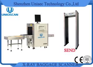 Quality ISO / CE Certificated Airport Security Baggage Scanner Dual View 560*360mm wholesale