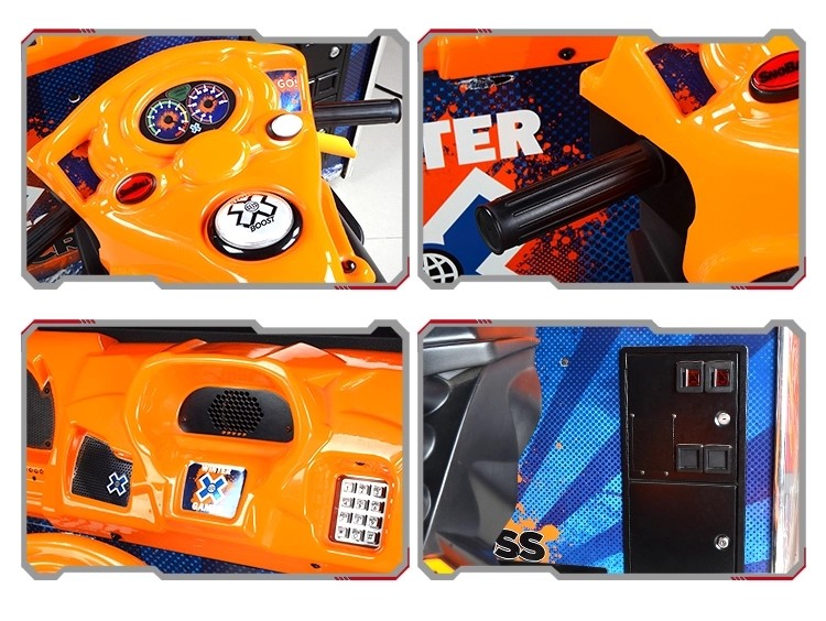 Coin Operated Moto Racing Adults Arcade Game Machine / Motorcycle 3D Games