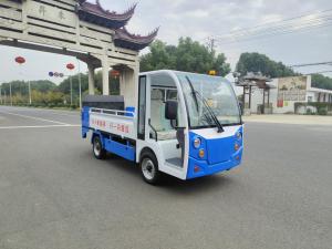 Quality Garbage Transport Truck New Energy Electric Four Wheel Waste Removal Truck wholesale