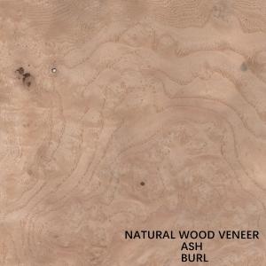 Quality Hotel Natural White Ash Veneer Wood Burl Grain Thickness 0.55mm Good Price For For Hotel Decoration China Wholesale wholesale