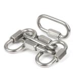 Quick Link Rope Hardware Accessories Forged Stainless Steel Oval Spring Snap