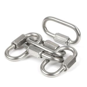 Quality Quick Link Rope Hardware Accessories Forged Stainless Steel Oval Spring Snap Hook wholesale