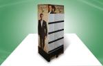 Double Face Show Pop Cardboard Display , Customized Pallet Display Shelves