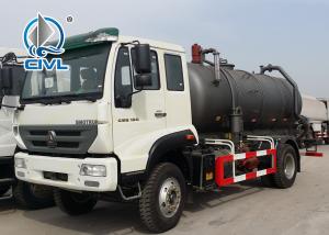 Quality HOWO 6 Disposal Sewage Suction Truck Wheeler 8000L For Construction Sucking and Draining Sewage wholesale